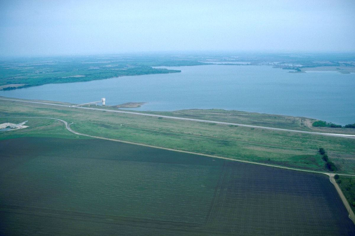 View of Aquilla Lake, Texas