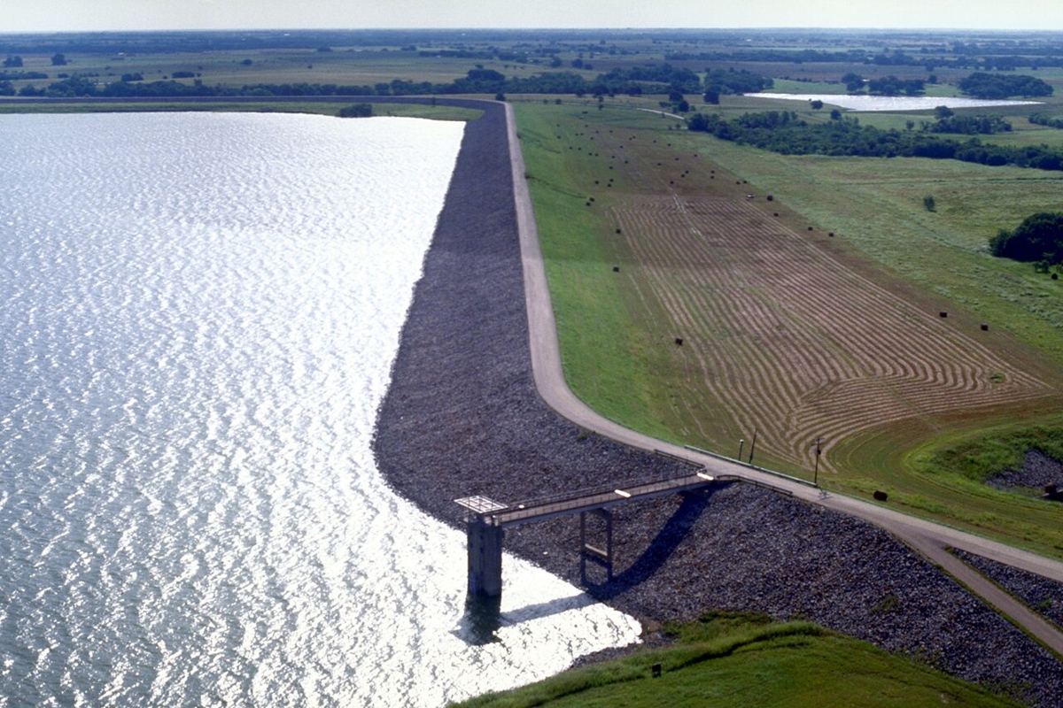 View of Bardwell Lake, Texas