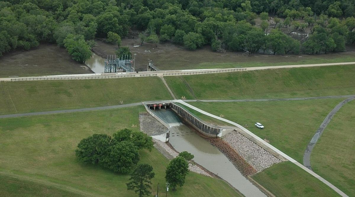 View of Barker Reservoir, Texas