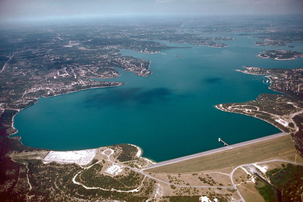 View of Canyon Lake, Texas