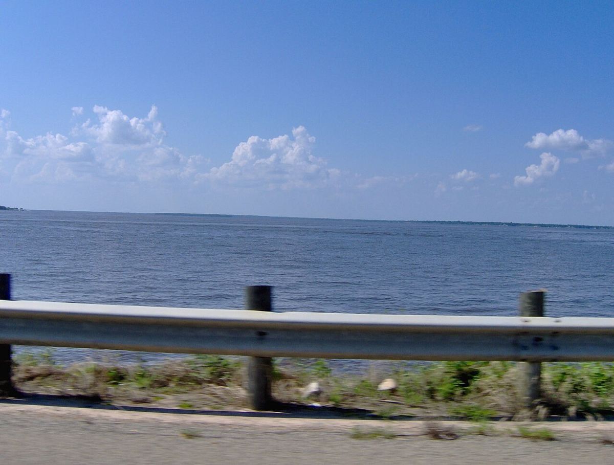 View of Cedar Creek Reservoir, Texas