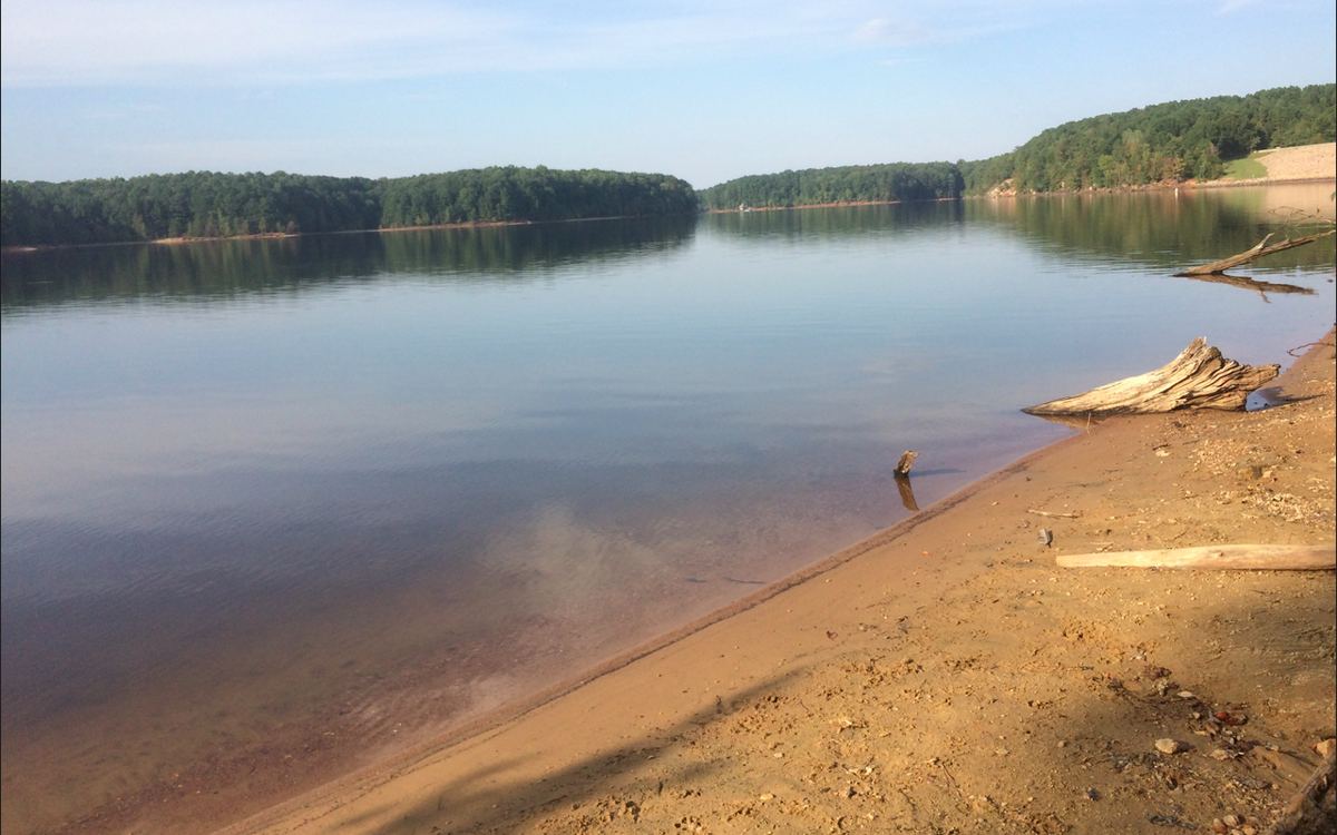 View of Falls Lake, North Carolina
