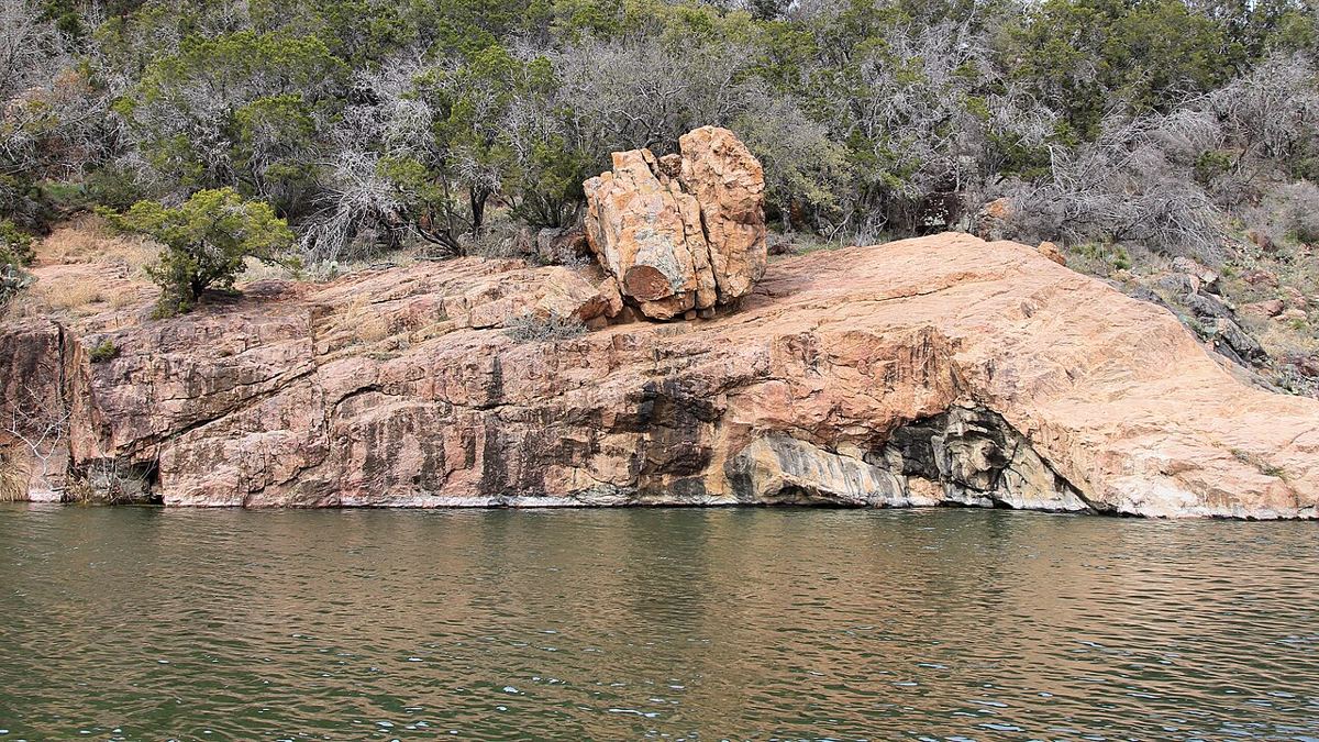View of Inks Lake, Texas