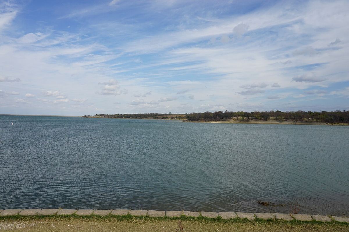 View of Joe Pool Lake, Texas