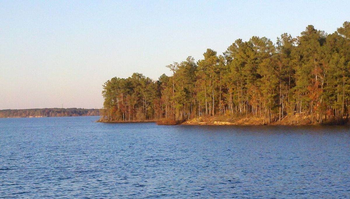 View of Jordan Lake, North Carolina
