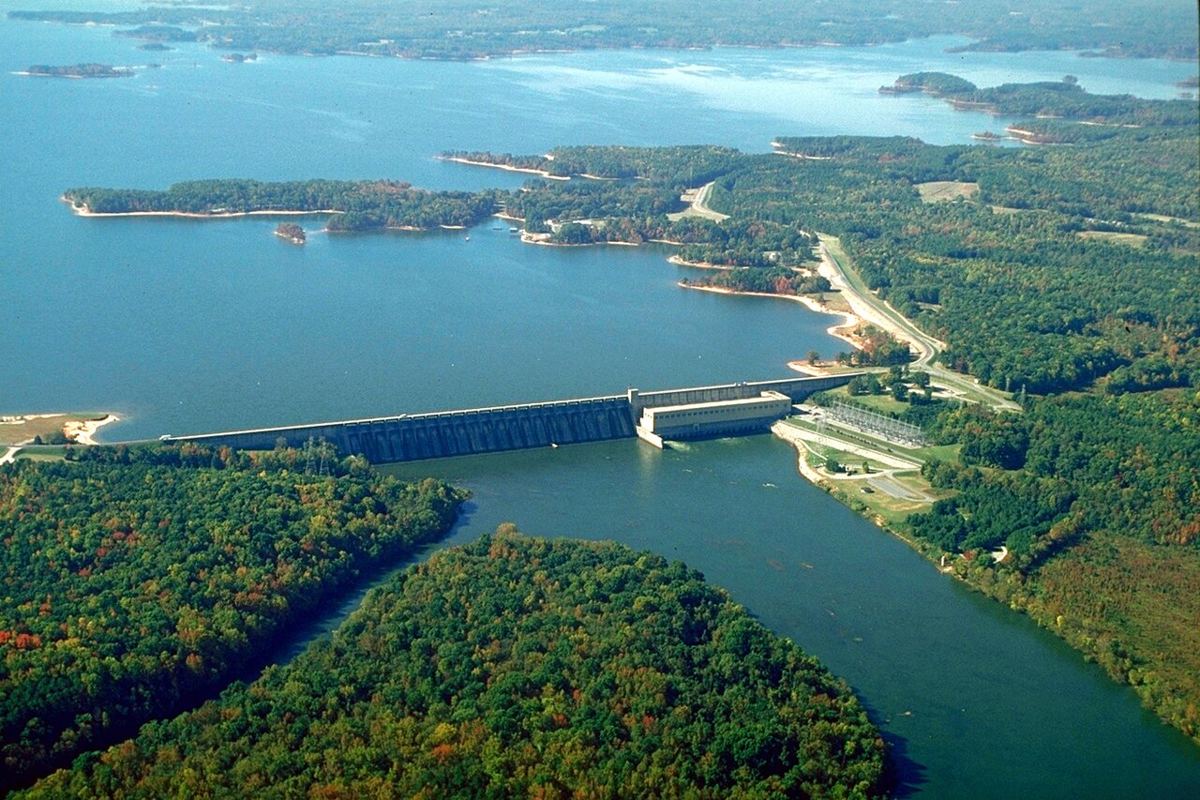 View of Kerr Lake, Virginia