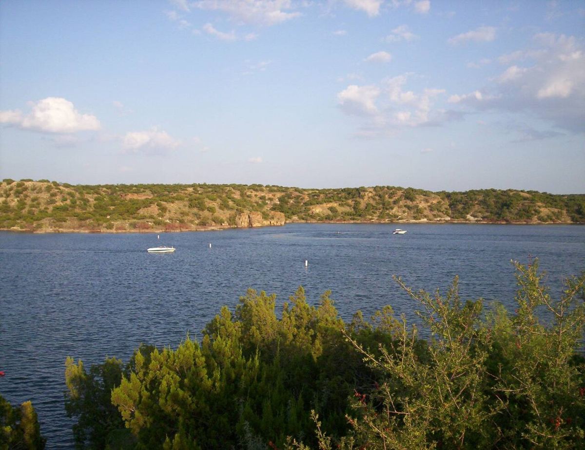 View of Lake Alan Henry, Texas