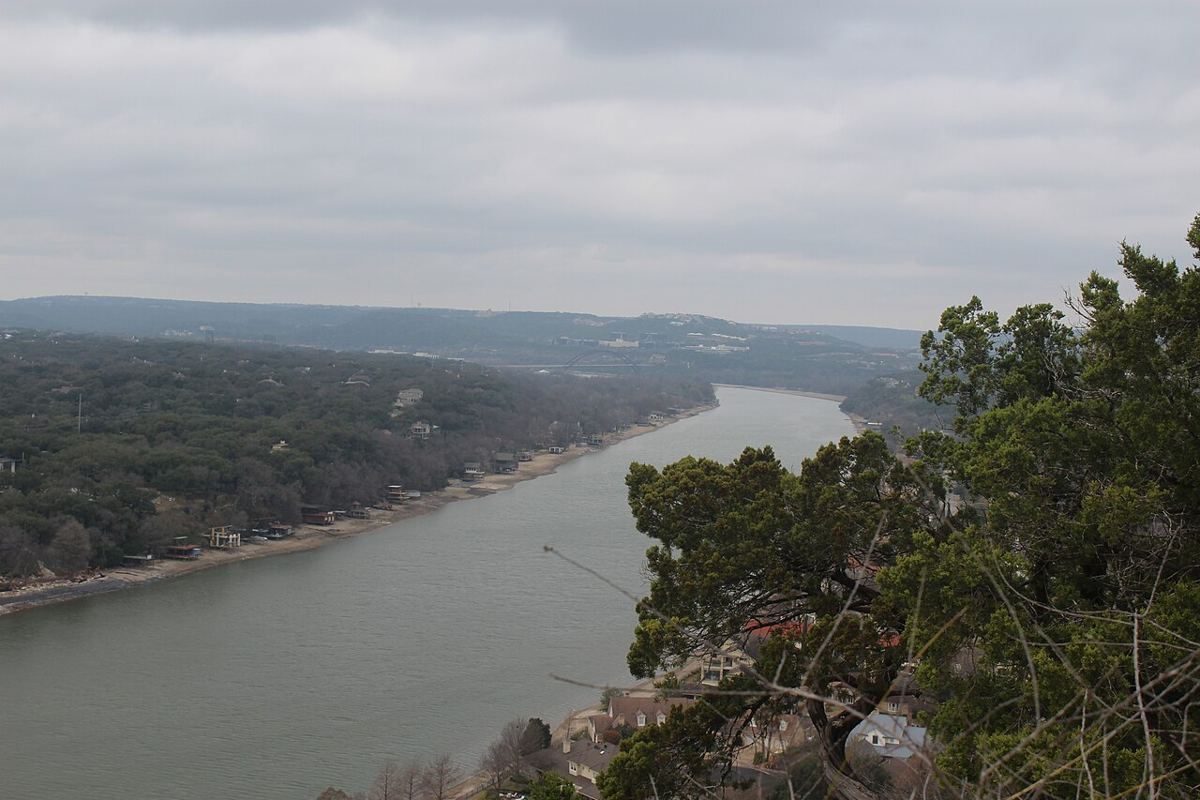 View of Lake Austin, Texas
