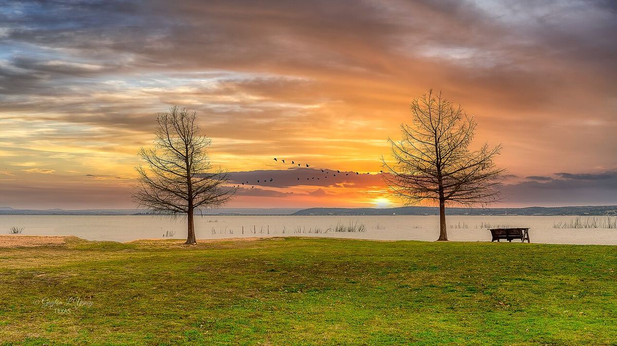 View of Lake Buchanan, Texas