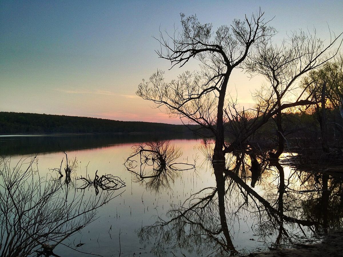View of Lake Eufaula, Oklahoma