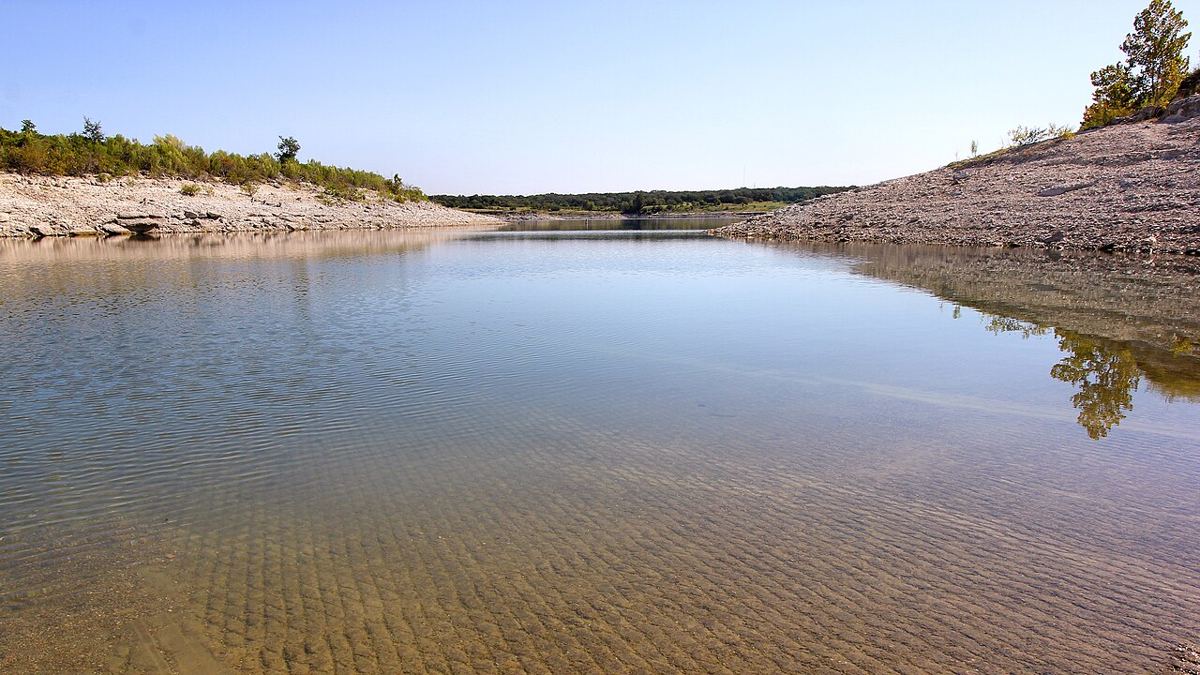 View of Lake Georgetown, Texas
