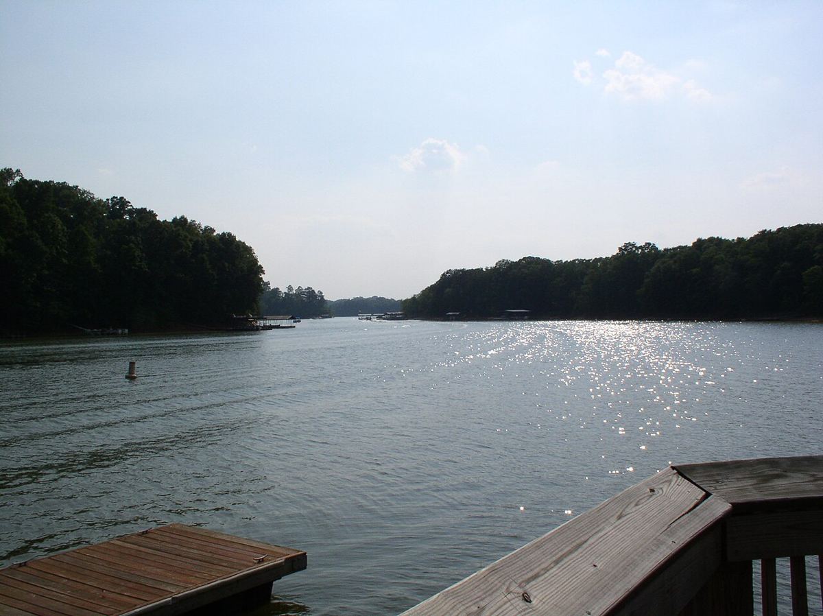 View of Lake Hartwell, South Carolina
