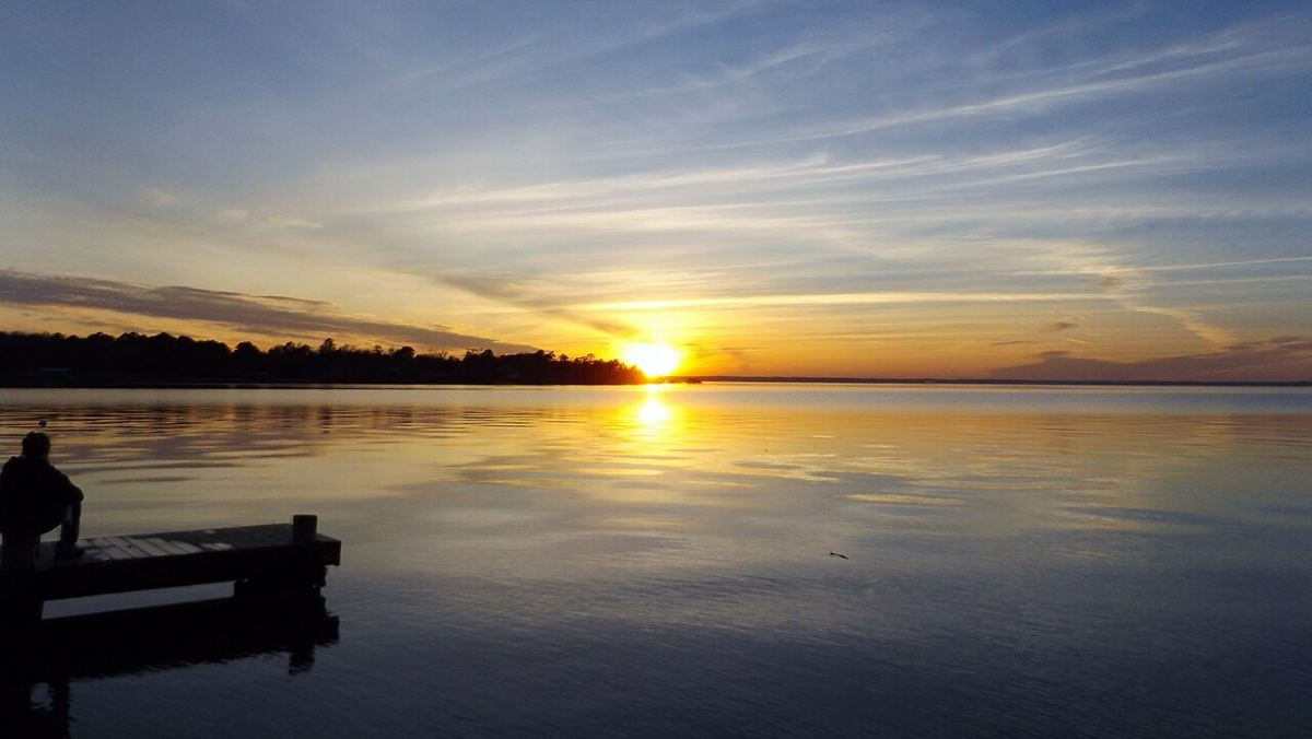 View of Lake Livingston, Texas