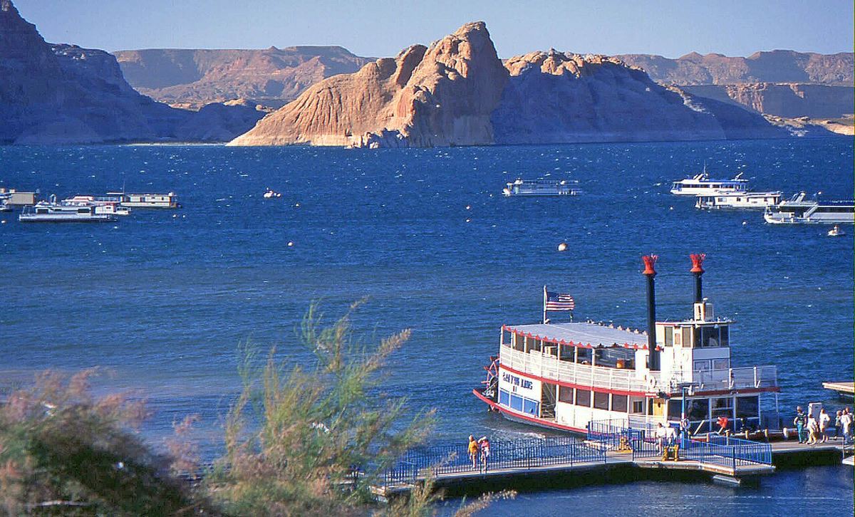 View of Lake Powell, Arizona
