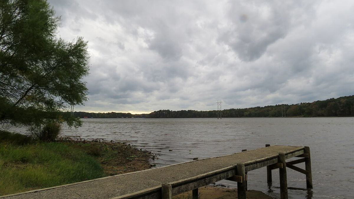 View of Lake Tyler, Texas