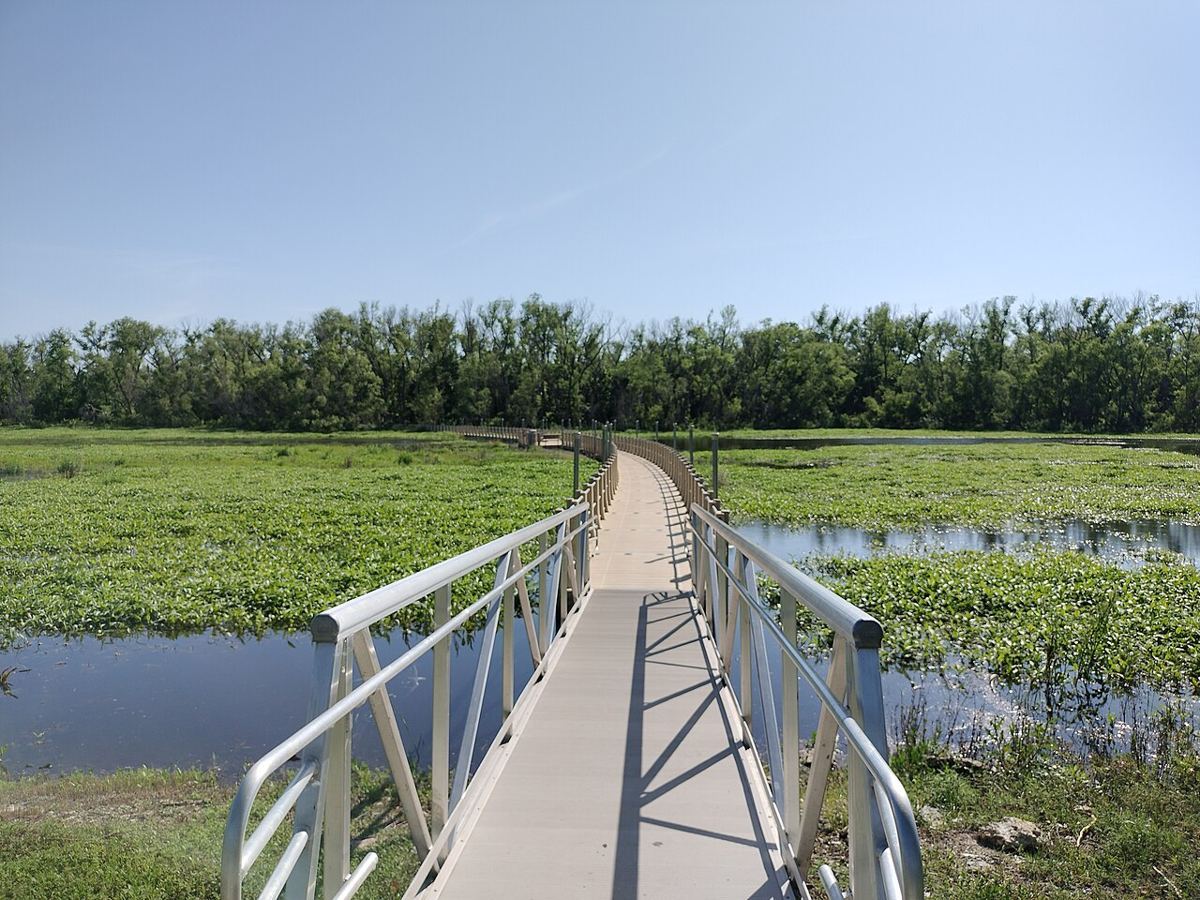 View of Lake Weatherford, Texas