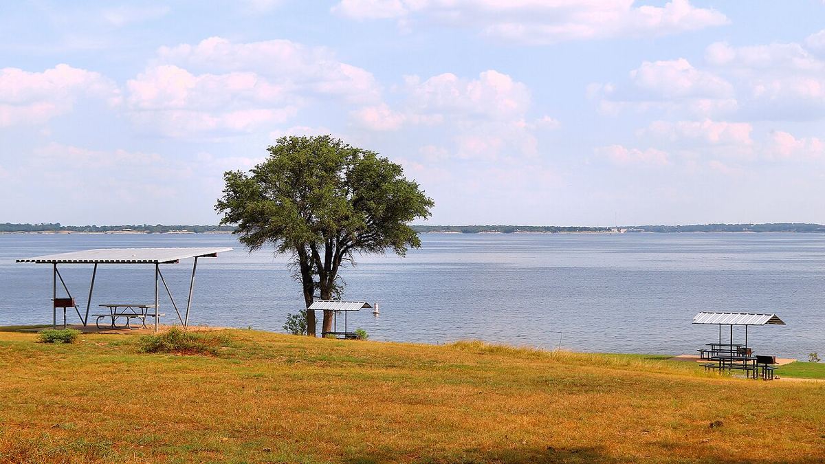 View of Lake Whitney, Texas
