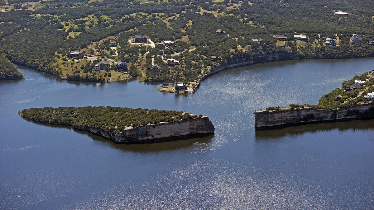 View of Possum Kingdom Lake, Texas