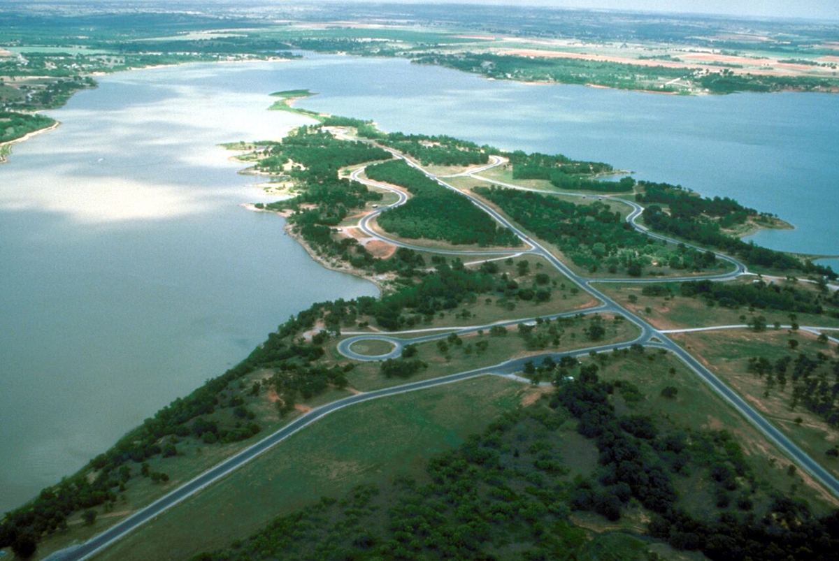 View of Proctor Lake, Texas
