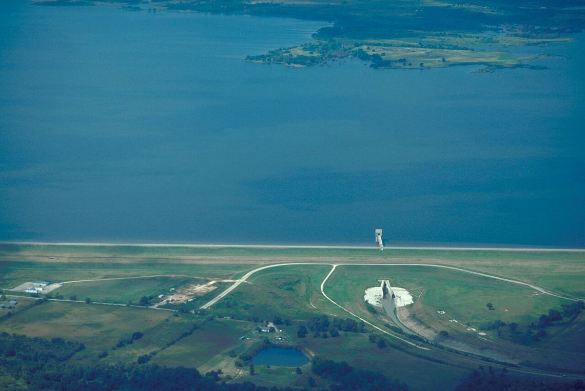 View of Ray Roberts Lake, Texas