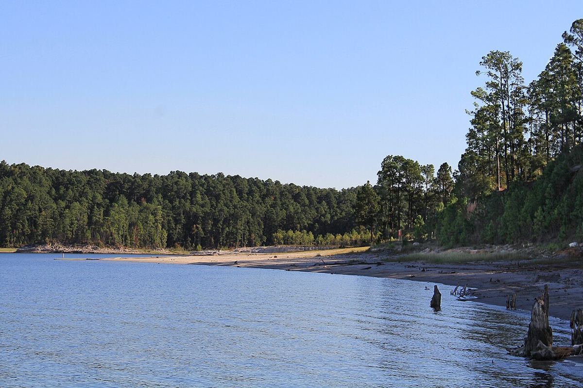 View of Sam Rayburn Reservoir, Texas